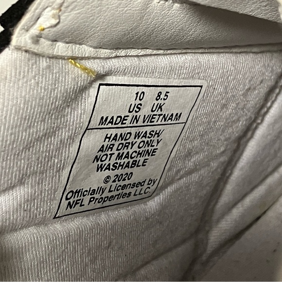 Pittsburgh Steelers Logo Pattern Zipper Canvas Sneakers - Picture 14 of 16